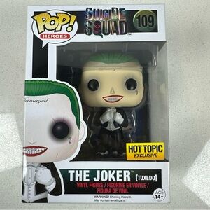 Funko Pop! The Joker Tuxedo #109 Hot Topic Exclusive Vinyl Figure